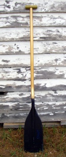 Wooden shafted C1 paddle